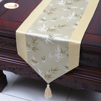 Proud Rose Red Satin Table Runner Table Flag Table Cloth Simple China Wind Tea Table Runners Bed Flag Home Kitchen Dinning Decor