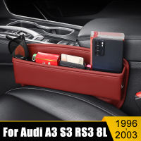 สำหรับ Audi S3 RS3 8L 1996 1997 1998 1999 2000 2001 2002รถที่นั่งรอยแยกสล็อตผู้ถือศัพท์กล่อง Gap ฝาครอบในตัว