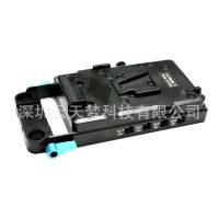 [COD] V-port buckle board double USB4DC port hanging V-type interface power supply system 15mm conduit card rabbit cage connection