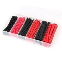 42/100/150/190/260pcs Thermoresistant tube Heat Shrink wrapping Kit Shrinking Tubing Assorted Wire Cable Insulation Sleeving Cable Management