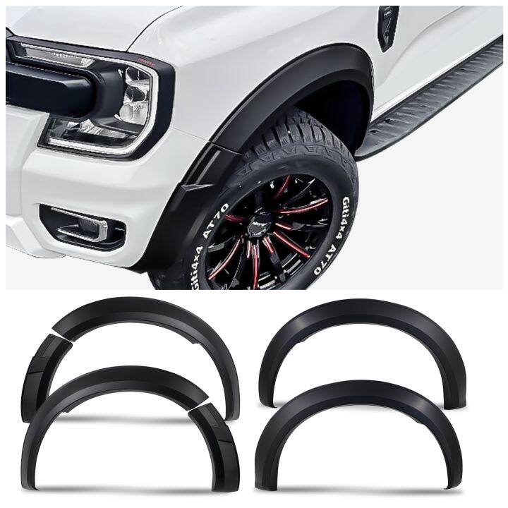 Fender Flares Wheel Arch Protector For Ford Ranger Next Gen T9 2022 2023 Wildtrak Sport Xlt Xls 2459