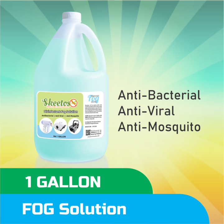 Skeetos Disinfectant Fog Solution for Fogging Machines [ SKEETOS