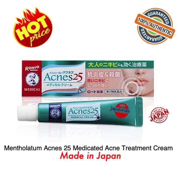 Mentholatum Acnes 25 Medicated Acne Treatment Cream (16g.)hjx | Lazada PH