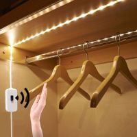 Waterproof Sensor 5V Backlight TV Kitchen Night Light Hand Sweep Waving ON OFF Under Cabinet Lamp LED Light Strip USB Smart Lamp