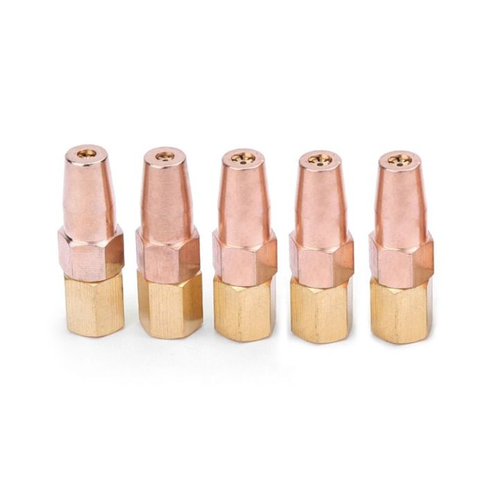 5-pcs-h01-6-propane-gas-welding-nozzle-oxygen-gas-contact-tips-holder-gas-nozzle-welding-tools