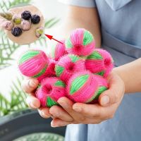 Reusable Nylon Magic Laundry Ball/ Decontamination And Anti-Winding Washing Machine Sticky Hair Ball/Removal Suction Hai