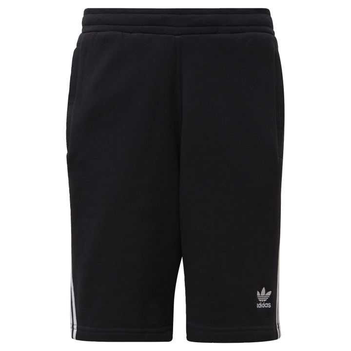 adidas ORIGINALS 3-Stripes Sweat Shorts Men Black DH5798 | Lazada PH
