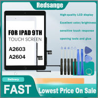 Redsange 10.2นิ้วหน้าจอสัมผัสสำหรับ iPad 9 9th เจนเนอเรชัน2021 A2604 A2603 10.2 IPad9หน้าจอสัมผัสการประกอบจอแสดงผลการเปลี่ยน (เฉพาะหน้าจอสัมผัสของ iPad เท่านั้นไม่หน้าจอ LCD)