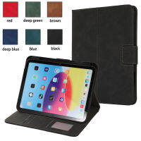 LENOTOPGOODS โฟลิโอเคสหนังคาร์บอนพร้อมช่องใส่ดินสอสำหรับ iPad 10 2022 (รุ่น10th) ฟังก์ชั่นตื่นนอนอัตโนมัติแบบเคสซัมซุง