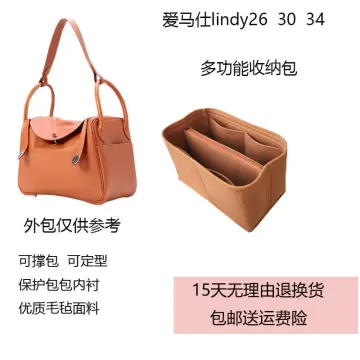 Bag Organizer for Hermes Lindy 34 : Handmade Products 
