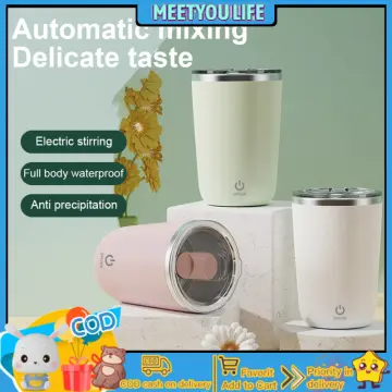 Self Stirring Coffee Mug Cup Electric Stainless Steel Automatic Self Mixing  Spinning Home Office Travel Mixer Milk Whisk Cup Mug - Mugs - AliExpress