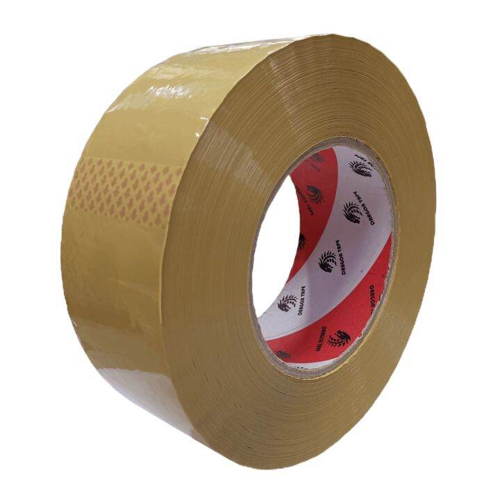 ถูกที่สุด-เทปกาวใส-ขุ่น-tape-กว้าง-2-นิ้ว-ยาว-300-หลา-6-ม้วน-แกนดราก้อน-ส่งฟรี