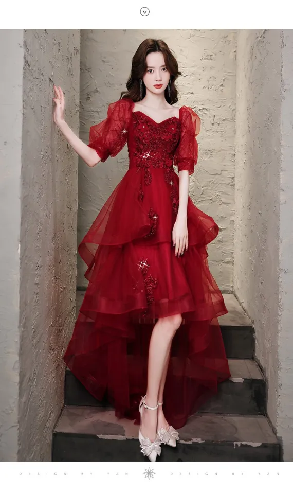 Js Prom Example Of Cocktail Dress Ruffle Ball Gown Off-the