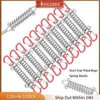 ENCOUNT หลากหลายรูปแบบ ตัวปรับความตึงเต็นท์เหล็ก สปริงหัวเข็มขัด อุปกรณ์เสริมคงที่ หัวเข็มขัดเชือกลม ที่มีคุณภาพสูง ตะขอยึดแน่น เครื่องมือกลางแจ้งสำหรับกิจกรรมกลางแจ้ง