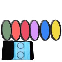 Colorful Camera Filter 37 40.5 43 46 49 52 55 58 62 67 72 77 82MM Lens Full Color Filters For Nikon Sony Canon DLSR Accessories