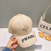 P New spring and summer pradaˉbig name embroidered Baseball cap for men and women