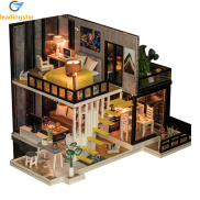 LeadingStar Fast Delivery Diy Dollhouse Miniature Kit September Forest