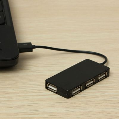 4 Ports High Speed 480 Mbps Usb 2.0 Hub Multi Splitter Expansion For Pc Laptop Digital Cameras Camcorders Speakers Mice USB Hubs