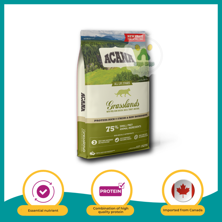 Acana Grasslands Cat Dry Food 1.8kg Lazada