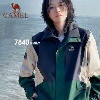 Cameljeans เสื้อแจ็คเก็ตใหม่ฤดูใบไม้ร่วงและฤดูหนาวชั้นเดียวกันลมและกันน้ำสำหรับผู้หญิงชุดกลางแจ้งภูเขา