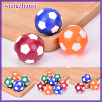 Wangzhansi โต๊ะฟุตบอลมีสีสันขนาดเล็ก8ชิ้น,ลูกฟุตบอลโต๊ะลูกบอลสำรองเกมบอล