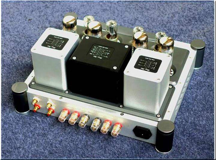 A40 40Wx2 EL34 Aluminum Tube Amplifier Audio Power Amp Home Theater