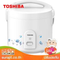 TOSHIBA หม้อหุงข้าวอุ่นทิพย์ 1 ลิตร เคลือบ.Healthy Flon รุ่น RCT10JH(W)