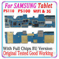 Eu Version For Samsung Galaxy Tab 2 10.1 P5100 3G P5110 WIFI Motherboard main logic boards Circuits card fee Flex Cable Plate