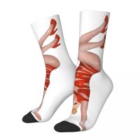 【jw】✥❀﹍  Hip Hop Katya RuPaul s Drag Race Men compression Socks Street Seamless Crew