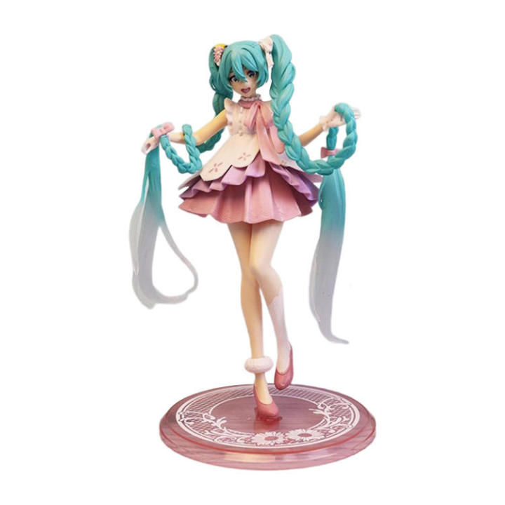 20cm Model Decoration Project Diva Arcade Pink Cherry Figure Anime Girl 