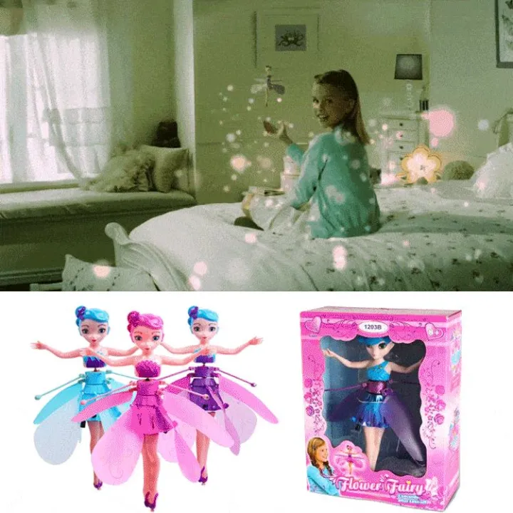 coolrich Gesture Sensing Flying Pixie Toy Aircraft toys Induction toy