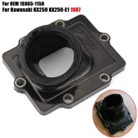 Carburetor Interface Adapter Intake Manifold For Kawasaki KX250 KX250-E1 1987 KX 250 E1 16065-1150