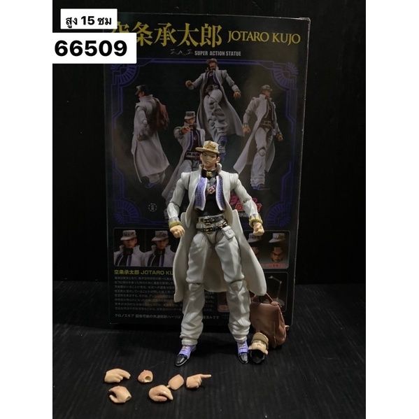 สินค้าขายดี!!! โมเดลฟิกเกอร์โจโจ้ชุดขาวมีกล่องสูง15cm.‍️ ##ของเล่น ของสะสม โมเดล Kid Toy Model Figure
