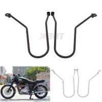 ✕ Motorcycle Saddlebag Support Bracket Side Mount Trunk Bag Holder For Triumph Bonneville T100 Thruxton Scrambler 900 2001-2015