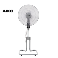 AIKO #AK-D401 พัดลมสไลด์สีเทา 16" ใบพัดพลาสติก มีเทอร์โมฟิวส์ *** รับประกันมอเตอร์ 3 ปี ***มอก 934-2558