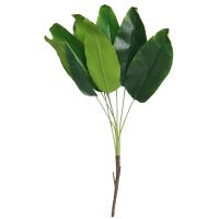 Artificial Plants Tropical Leaves Banana Tree Faux Palm Leaf Of Plant Leaves Indoor Outside Garden Wedding Decor