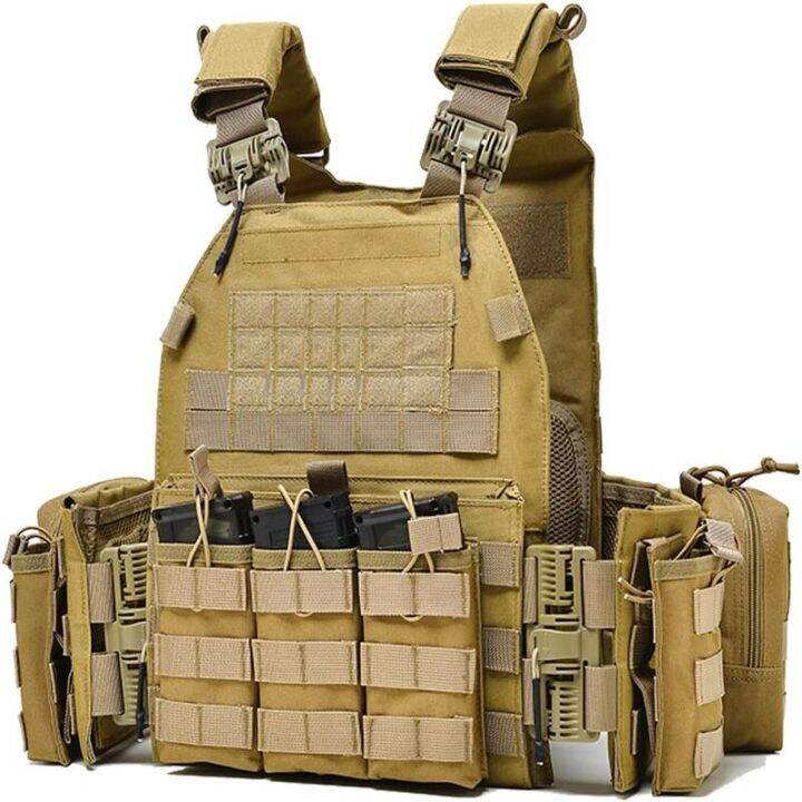 Tactical Military Vest Molle Airsoft Weighted Quick Release Vest