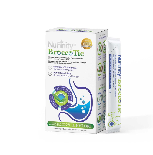 NuFinity® Broccotic H. pylori Treatment with Broccoli Sprout and Mastic