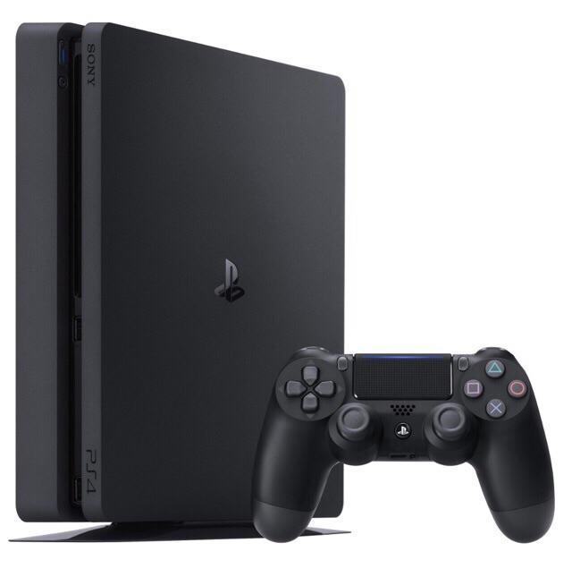 เครื่อง-ps4-slim-jet-black-1tb-ประกันศูนย์-sony-thailand-1-ปี-playstation4-slim-1tb-ps4-slim-console-ps4-console