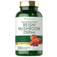 Carlyle Reishi Mushroom 2500mg | 300 Capsules