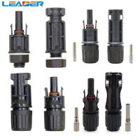 LEADER SOLAR IP68 SOLAR PV Connector for Solar Panels Panel Mount Connector 1000V/1500V DC Connector for 2.5mm~16mm Wires Leads Adapters