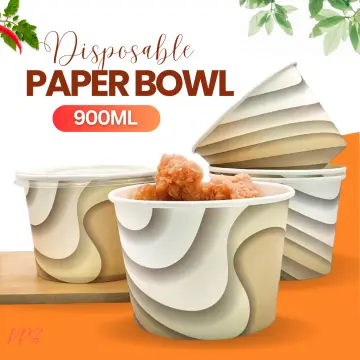 Colored deals paper bowls