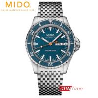 MIDO Ocean Star Tribute Special Edition Automatic นาฬิกาข้อมือผู้ชายสายสแตนเลส รุ่น M026.830.11.041.00 (Blue)