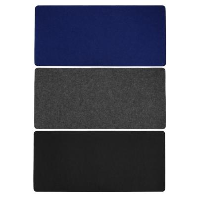 Large Office Computer Desk Mat Mousepad Keyboard Table Cover Modern Table Mouse Pad Wool Felt Laptop Cushion Desk Mat Gamer Keyboard Accessories