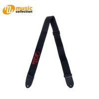 สายสะพายกีตาร์ PRS SIGNATURE LOGO 2″ POLY GUITAR STRAP/BLACK-RED