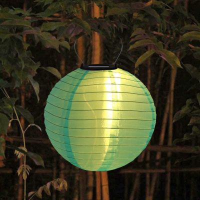 25cm LED Solar Lantern Lamp IP55 Waterproof Decorative Hanging Light for Outdoor Yard Festival Celebration Party