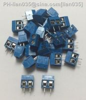 Free shipping 20pcs 2 Pin Screw Terminal Block Connector 5mm Pitch