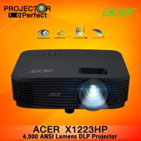 Acer X1223HP DLP Projector : XGA resolution at 4,000 ANSI Lumens brightness and with a high contrast ratio of 20,000:1 รับประกัน 3 ปีเต็ม On-Site Service [ by Projector Perfect ]