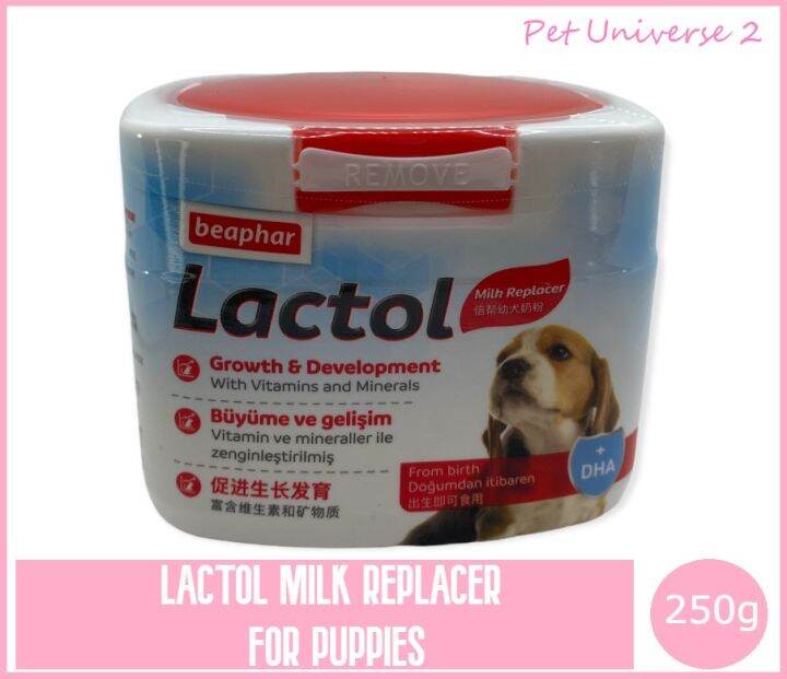 Lactol PUPPY Milk Replacer 250grams Lazada PH