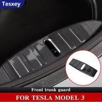 Model3 Car Front Engine Trunk Box Luggage Bumper Panel For Tesla Model 3 Accessories 2022 Custom Fit Protection Interior Parts